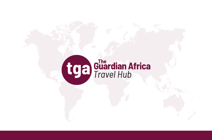 The Guardian Africa Travel Hub Business Card Design